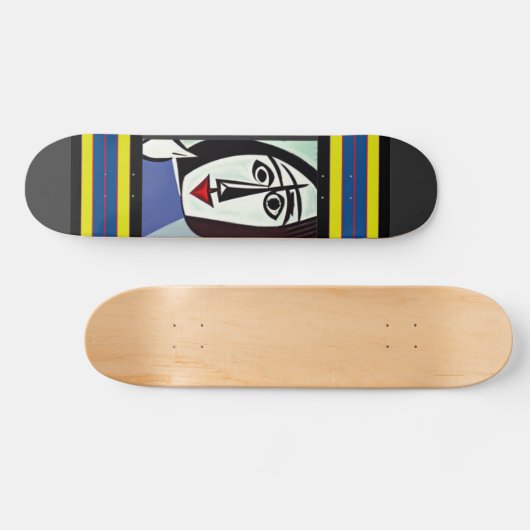 Abstracte Kunst Skateboard (Horizontaal)
