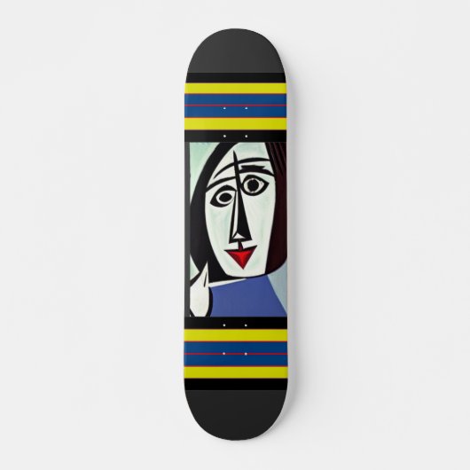 Abstracte Kunst Skateboard (Voorkant)