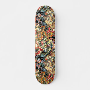 Abstracte Kunst Skateboard