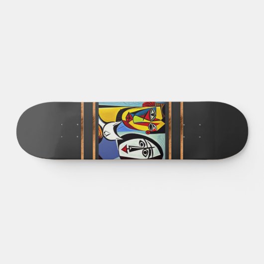 Abstracte Kunst Skateboard (Horizontaal)