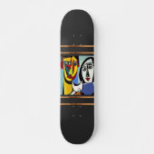 Abstracte Kunst Skateboard (Voorkant)
