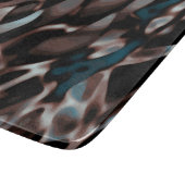 Abstracte kunst snijplank (Hoek)