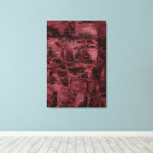 Abstracte Kunst: Statisch Geheugen Canvas Afdruk (Insitu (Houten vloer))
