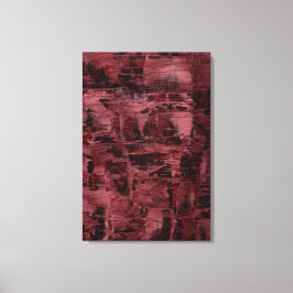 Abstracte Kunst: Statisch Geheugen Canvas Afdruk