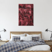 Abstracte Kunst: Statisch Geheugen Canvas Afdruk (Insitu (Slaapkamer))