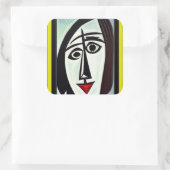 Abstracte Kunst Sticker (Tas)