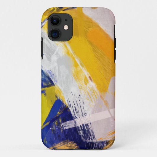 Abstracte Kunst Strandvolleybal Case-Mate iPhone Case (Achterkant)