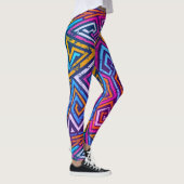Abstracte kunst - Streetart Leggings - Geometrisch (Rechts)