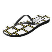 Abstracte Kunst Super Lucky Blocks Slippers Teenslippers (Schuin)