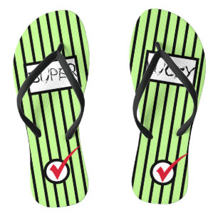 Abstracte Kunst Super Lucky Vinkje Slippers Teenslippers