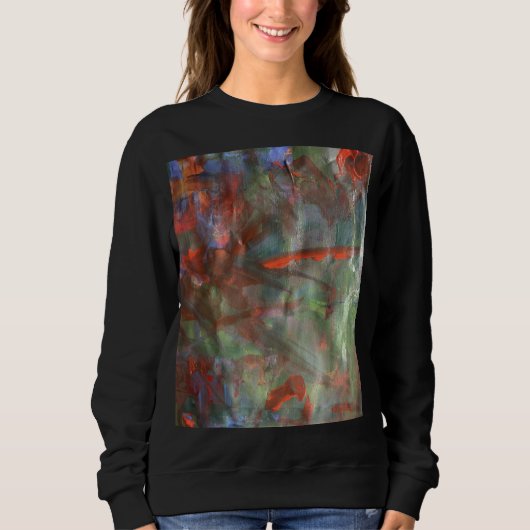 Abstracte Kunst Sweatshirt (Voorkant)