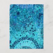 Abstracte Kunst: Symfonie op de Zee Briefkaart (Voorkant)