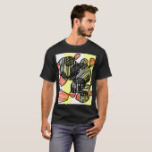 Abstracte kunst t-shirt (Voorkant volledig)
