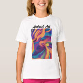 Abstracte kunst t-shirt (Voorkant)