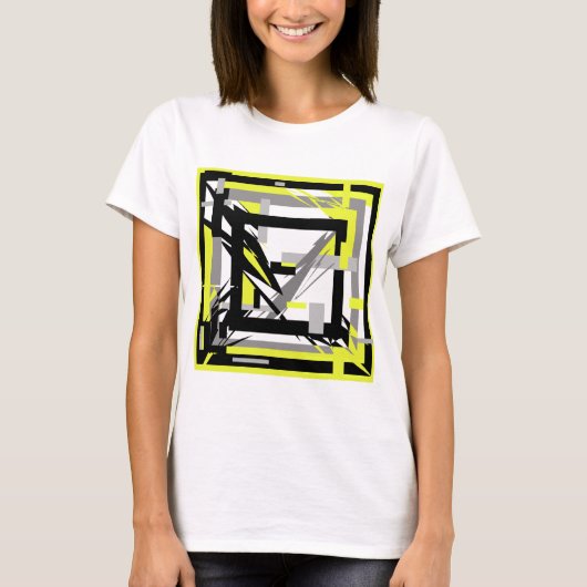 Abstracte Kunst T-shirt (Voorkant)