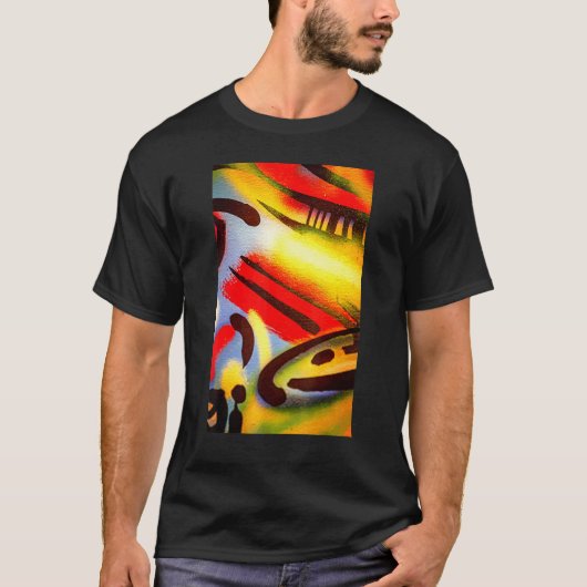 Abstracte Kunst T-shirt (Voorkant)
