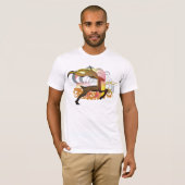 Abstracte kunst t-shirt (Voorkant volledig)