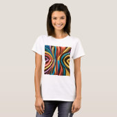 Abstracte kunst t-shirt (Voorkant volledig)