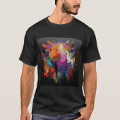 abstracte kunst t-shirt (Voorkant)