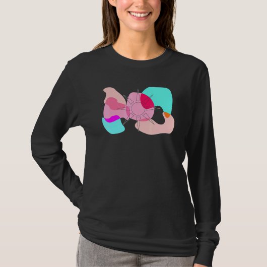 Abstracte kunst t-shirt (Voorkant)