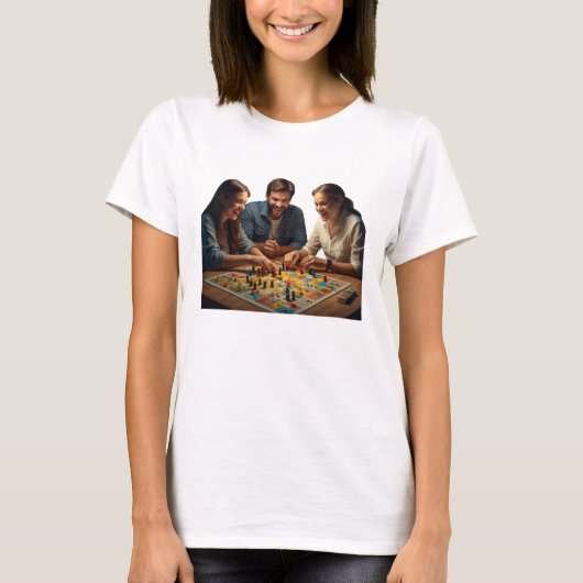 Abstracte kunst t-shirt (Voorkant)