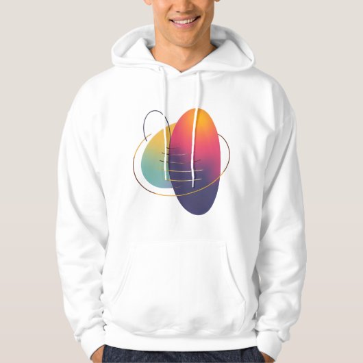 Abstracte kunst T-shirt – draagbare expressie 🎨👕 (Voorkant)
