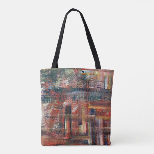 Abstracte Kunst Tas (Achterkant)
