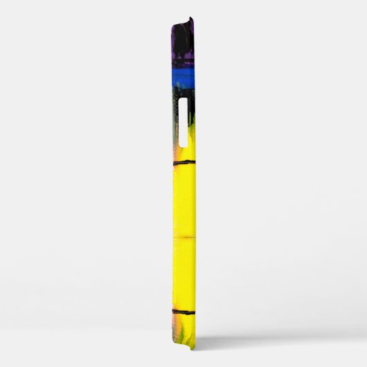 Abstracte kunst telefoon Hoesje (Achterkant / Rechts)