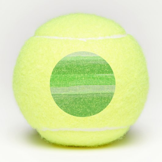 abstracte kunst tennisballen (Voorkant)
