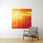 Abstracte kunst. textuurachtergrond met hoge resol wandkleed (In Situ (horizontaal))