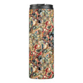 Abstracte Kunst Thermische Tumbler Thermosbeker (Achterkant)