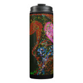 Abstracte Kunst Thermosbeker (Voorkant)