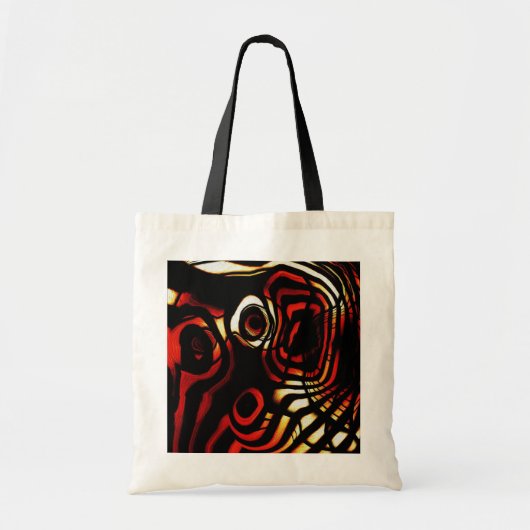 Abstracte kunst tote bag (Voorkant)