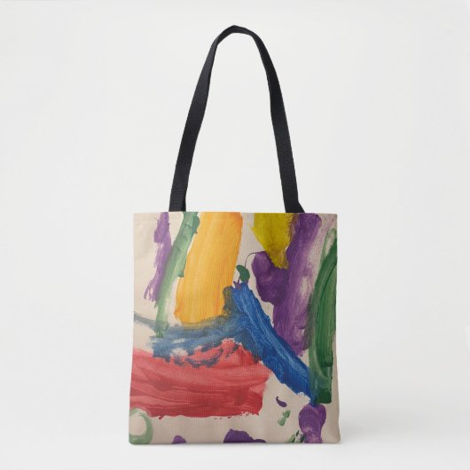 Abstracte Kunst Tote Bag (Voorkant)