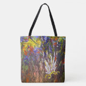 Abstracte kunst tote bag (Voorkant)
