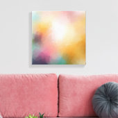 Abstracte kunst Trendy Colorful Elegant Modern Canvas Afdruk (Insitu (Woonkamer))