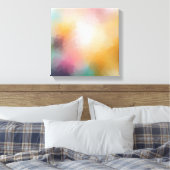 Abstracte kunst Trendy Colorful Elegant Modern Canvas Afdruk (Insitu (Slaapkamer))