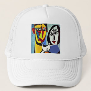 Abstracte Kunst Trucker Hoed Pet