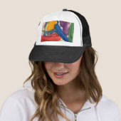 Abstracte Kunst  Trucker Pet (In situ)