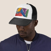Abstracte Kunst  Trucker Pet (In situ)