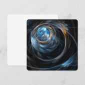 Abstracte kunst uit de hele wereld kaart (Voorkant / Achterkant)