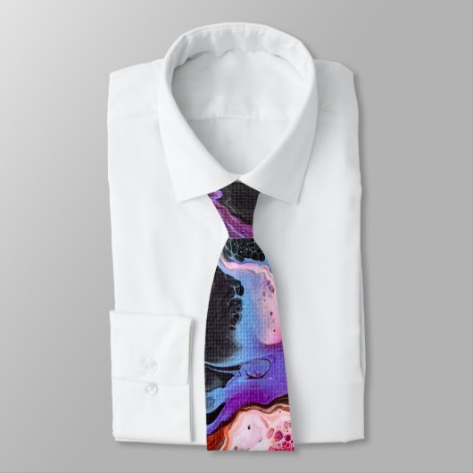 Abstracte Kunst Unieke Mannen Stropdas (Gebonden)