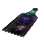 Abstracte Kunst Universum Snijplank (Hoek)