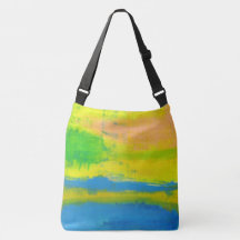 Abstracte kunst van Cool Sunny Yellow Coral