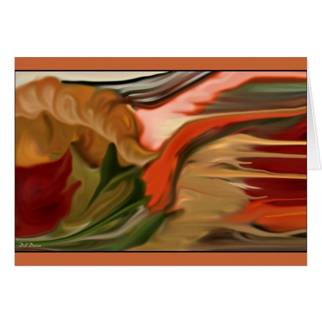 Abstracte kunst van Cornucopia (Voorkant Horizontaal)