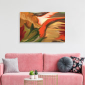 Abstracte kunst van Cornucopia Canvas Afdruk (Insitu (Woonkamer))