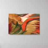 Abstracte kunst van Cornucopia Canvas Afdruk (Voorkant)