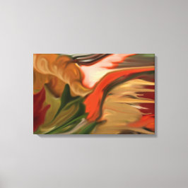 Abstracte kunst van Cornucopia Canvas Afdruk