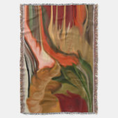 Abstracte kunst van Cornucopia Deken (Voorkant Verticaal)