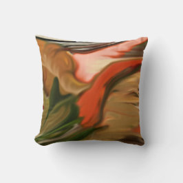 Abstracte kunst van Cornucopia Kussen